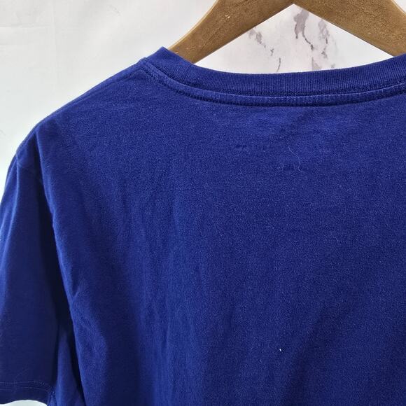Everlane T Shirt Mens XL Blue Short Sleeve Crew Organic Cotton Cobalt - Picture 6 of 8